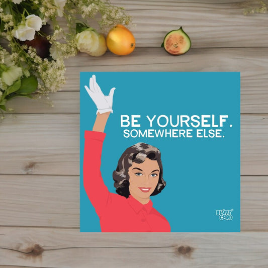 Be Yourself - Beverage Cocktail Napkins - 20 Count - Mellow Monkey