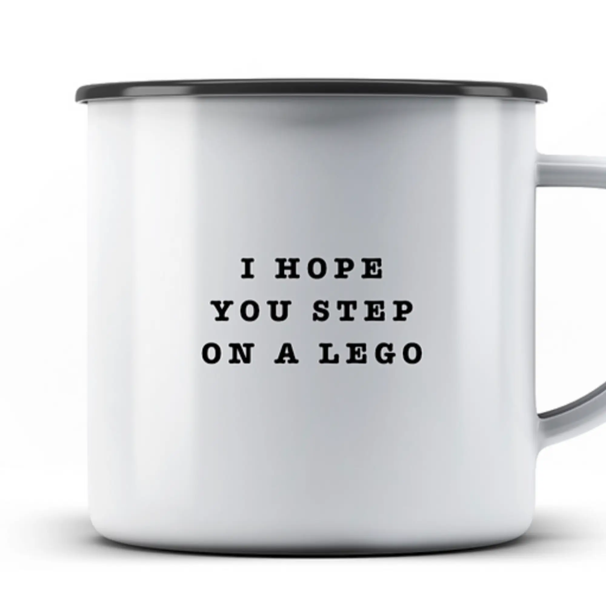 Motivational Mug - To My Haters I Hope you Step on a Lego - Matte