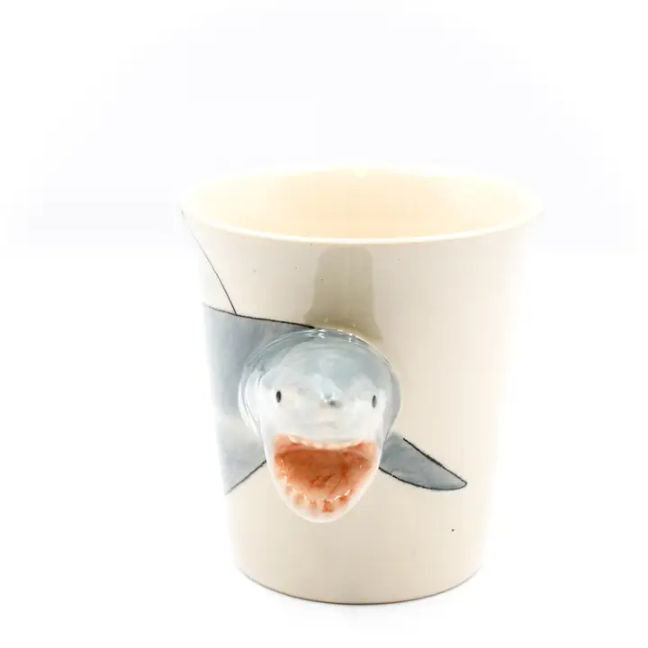 Shark Mug - 3D Head - 3.75" - Mellow Monkey