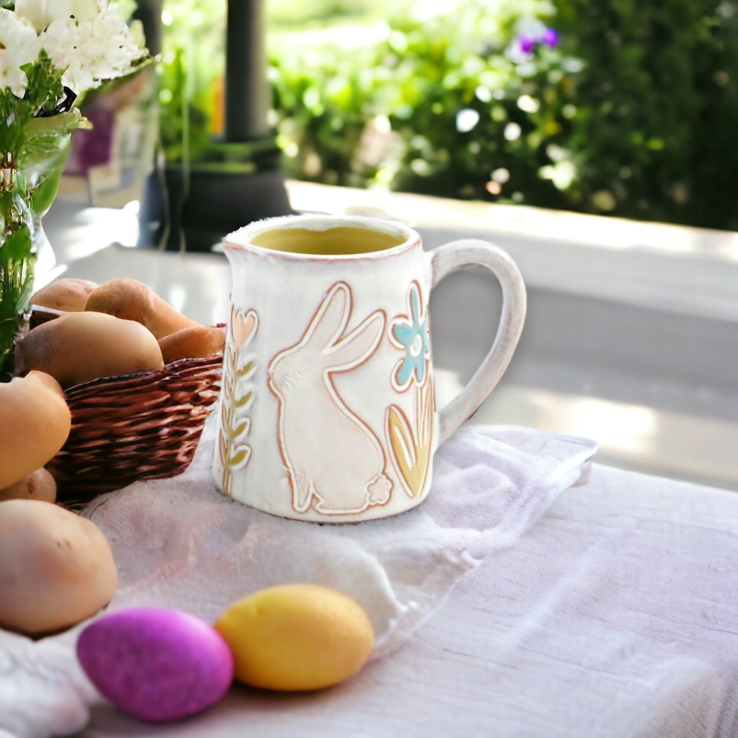 Bunny Bud Vase Sitting Bunny Mellow Monkey