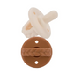 Sweetie Soother™ Pacifier Sets (2-pack) Coconut & Toffee Braids - Mellow Monkey