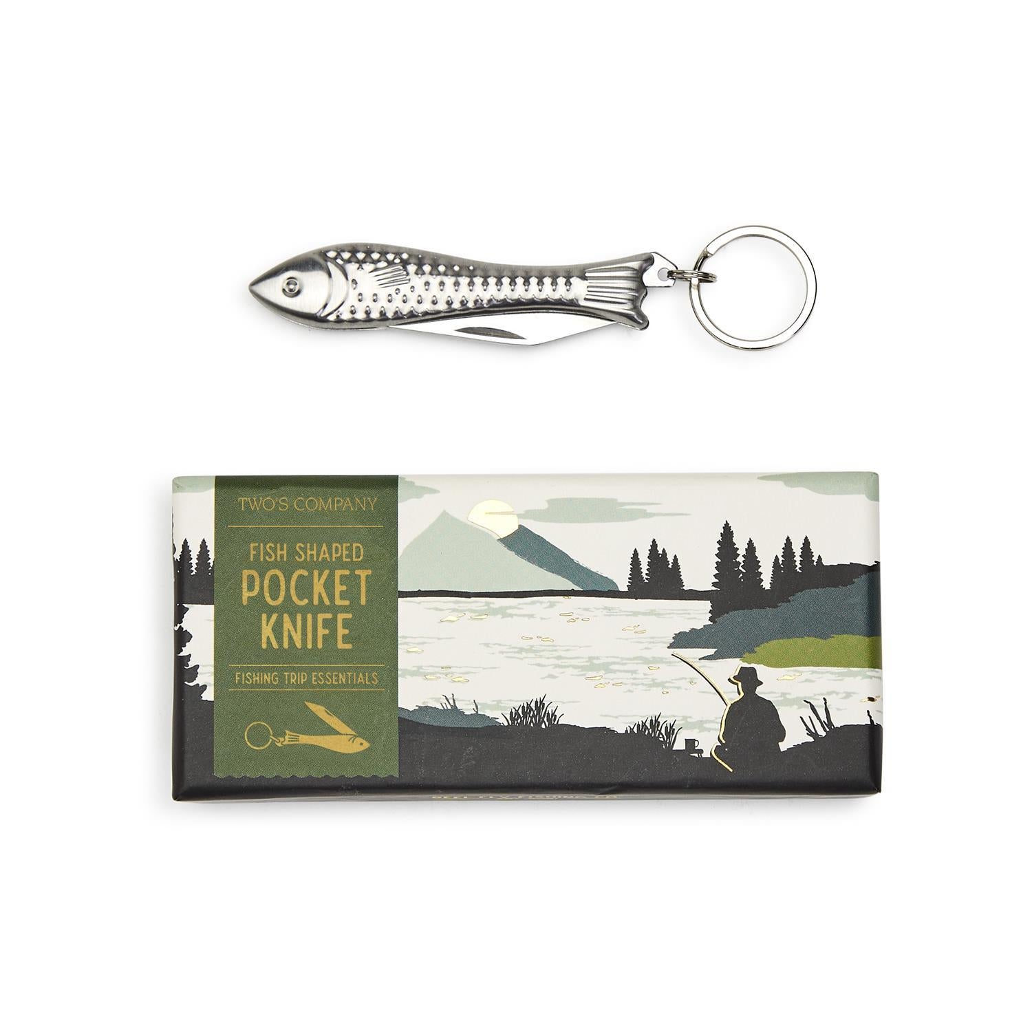 Fish Pocket Knife with Key Chain Attachment – Mellow Monkey