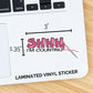 Shhh... I'm Counting - Vinyl Decal Sticker - Mellow Monkey