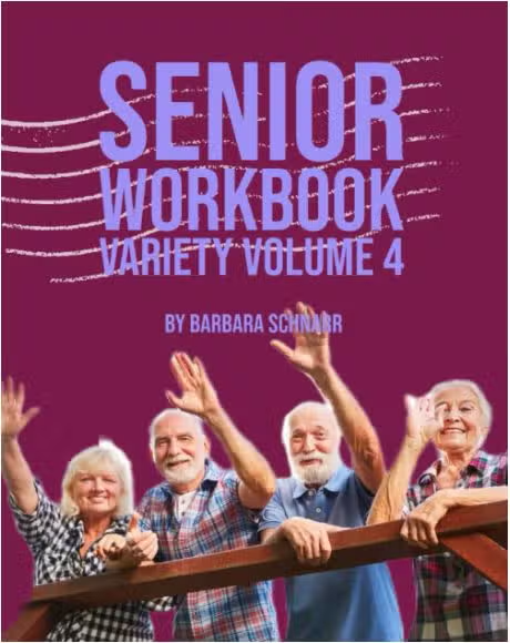 Senior Workbook Variety Volume 4 - Softcover Book - Mellow Monkey