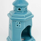 Lighthouse Ceramic Tealight Holder - 5-in - Mellow Monkey