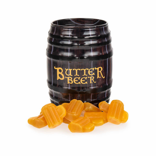 Harry Potter Butterbeer Chewy Candy In Butter Beer Barrel - 1.5-oz - Mellow Monkey
