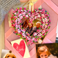 Freshcut Mini Cherry Blossom Heart Pop-Up Greeting Card - Mellow Monkey