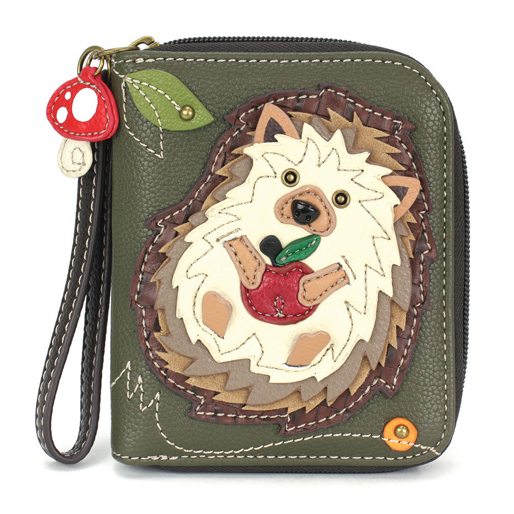 Hedgehog - Chala Zip-Around Wallet – Mellow Monkey