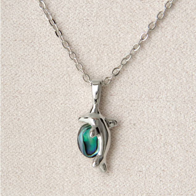 Little Dolphin Pearl Necklace