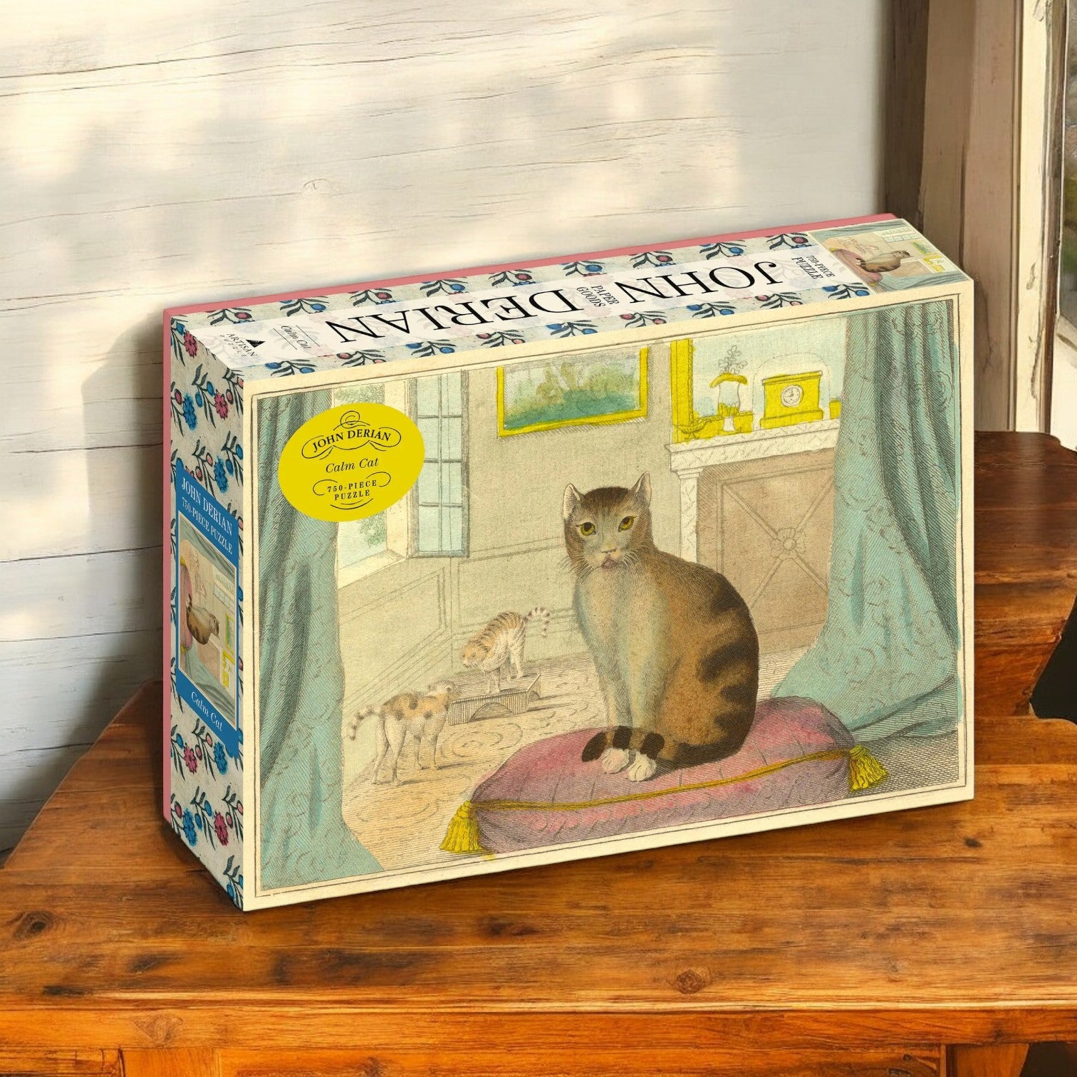 Calm Cat - 750-Piece Puzzle – Mellow Monkey