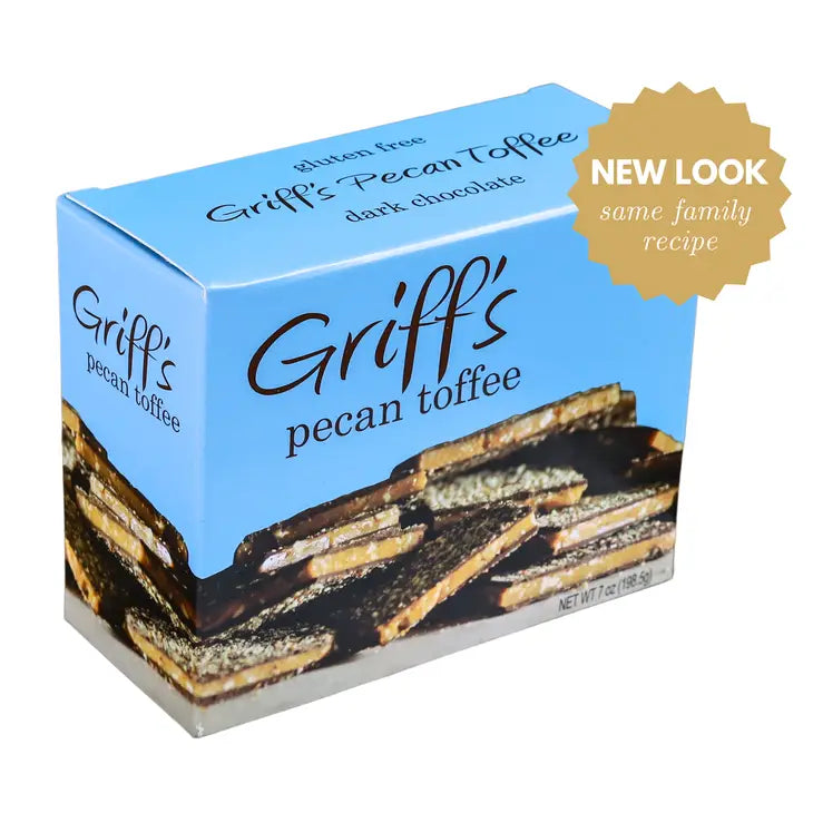 Griff's Toffee - 7oz Griff's Pecan Toffee - Mellow Monkey