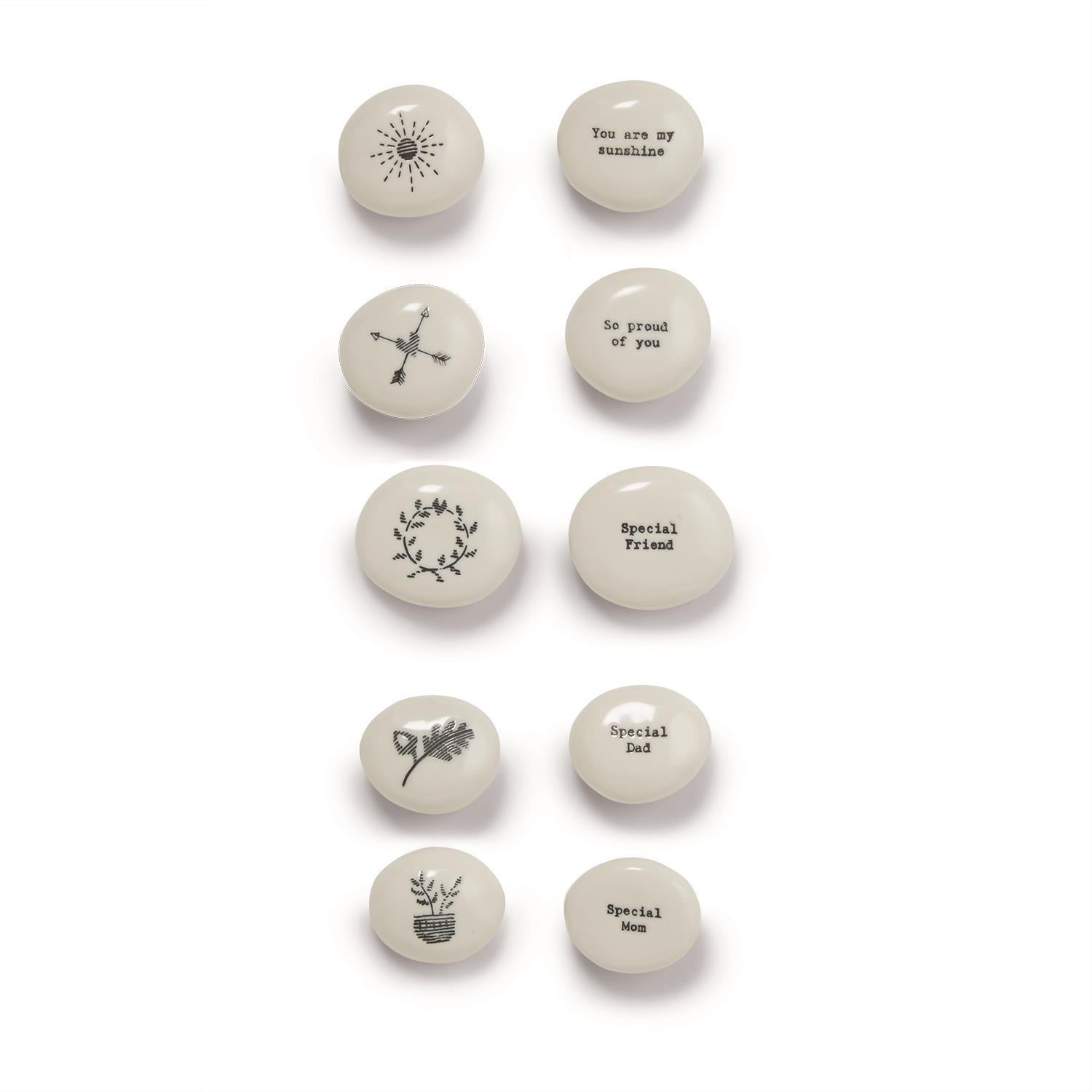 Birthstone & Zodiac Glass Stones – Mellow Monkey