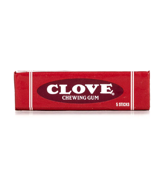 Vintage Clove Chewing Gum - 5 Stick Pack - Mellow Monkey