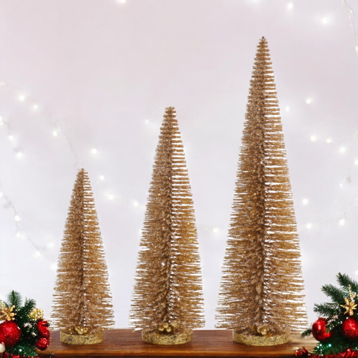 Gold Bottle Brush Tree – Mellow Monkey