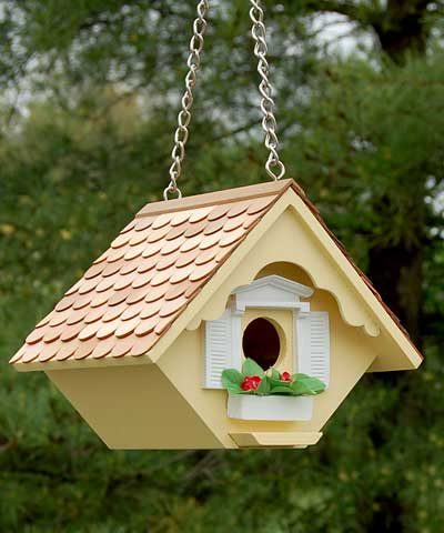 Little Yellow Wren House Birdhouse - Mellow Monkey