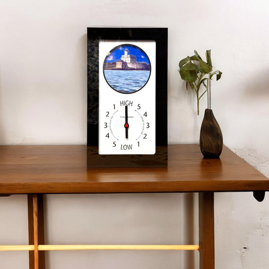 Tidepieces - Rose Island Newport Light Tide Clock - Black Flat Panel