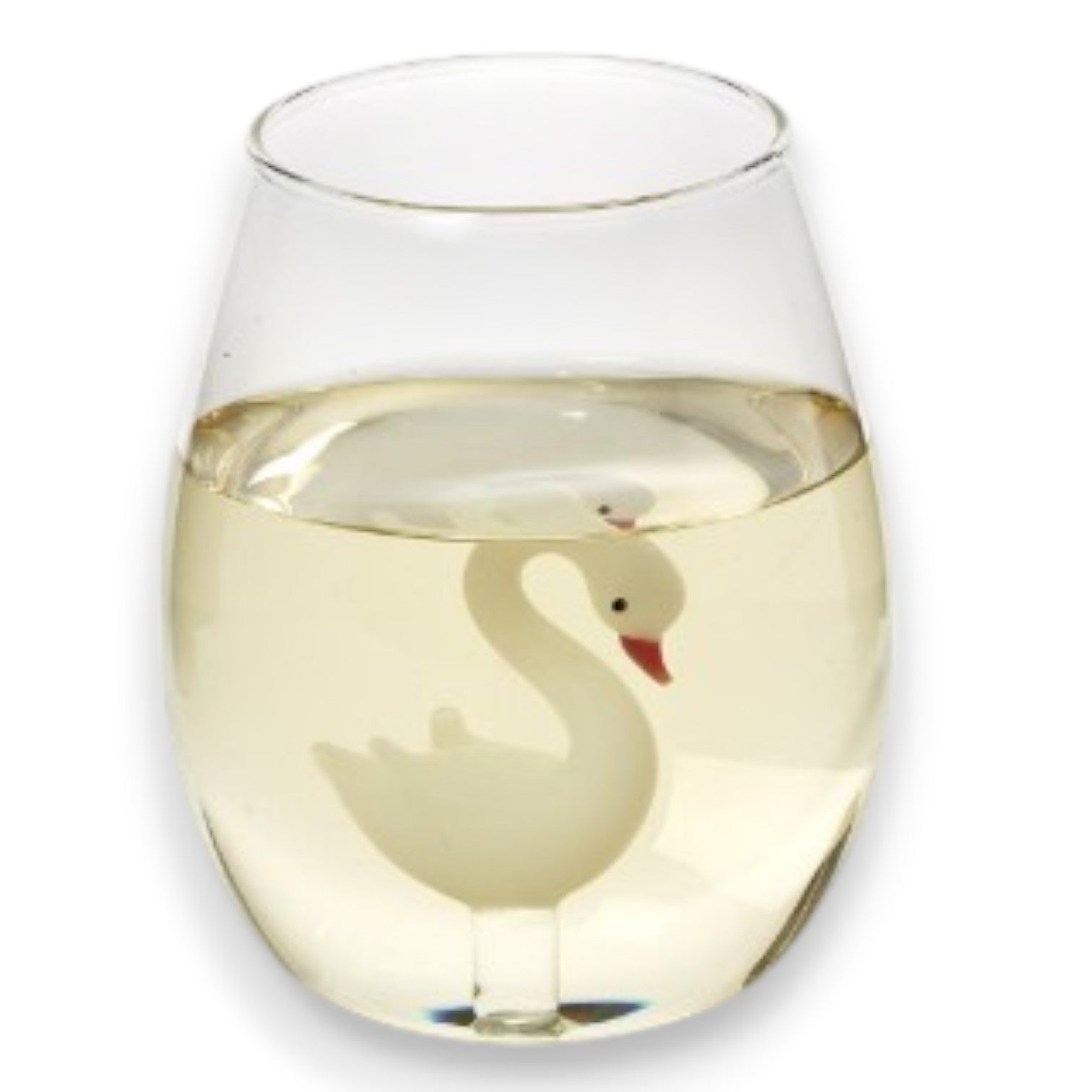 Swan Stemless Wine Glass