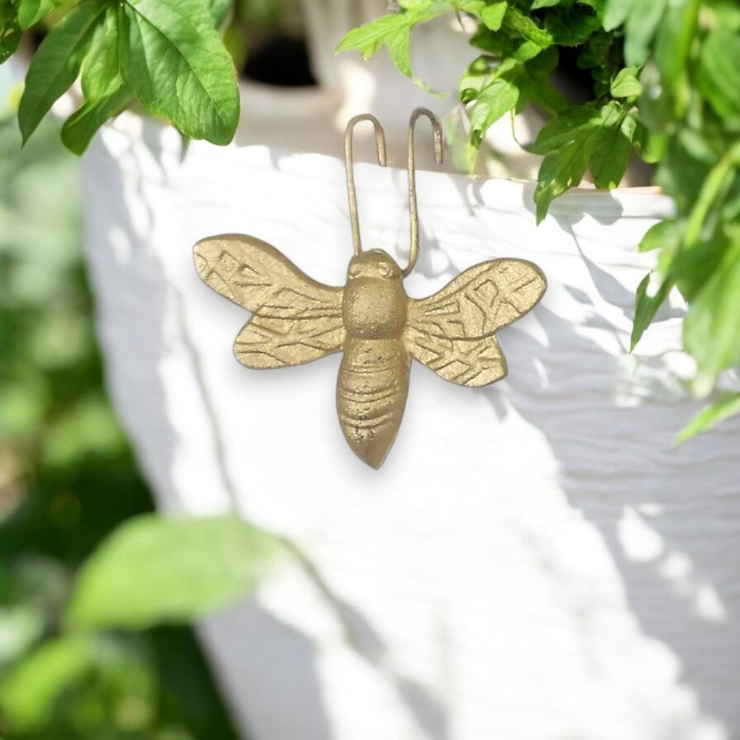 iron plant hanger Iron Insect Potted Plant Hanger Bee