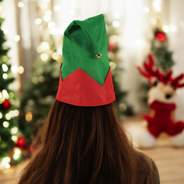 Cappello da elfo, cappello di feltro, decorazioni natalizie. Cappello Cappello da elfo, cappello di feltro, decorazioni natalizie. Cappello
