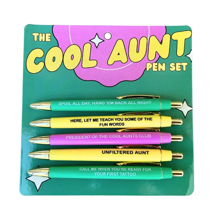 Cool Aunt Pen Set Pen Set – Mellow Monkey