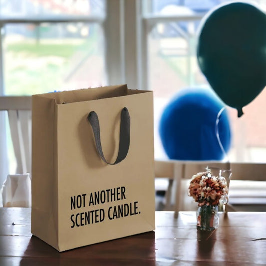 Not Another Scented Candle - Medium Gift Bag - Mellow Monkey