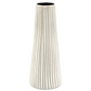 White Brown Dotted Koza Porcelain Bud Vase - 6" x 1.25" - Mellow Monkey