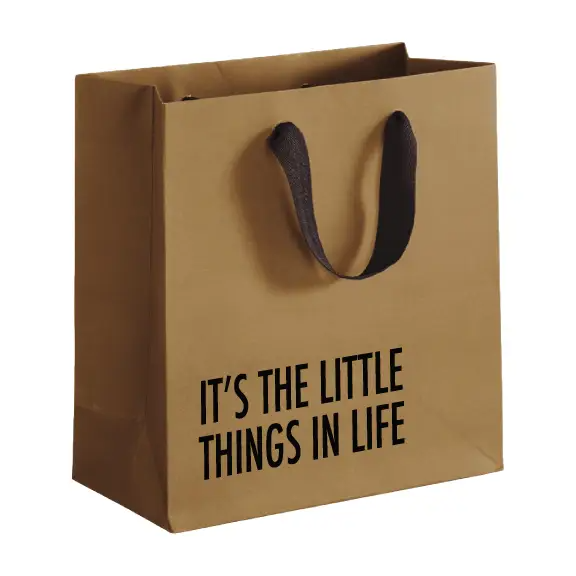 It's The Little Things In Life - Small Gift Bag - Mellow Monkey