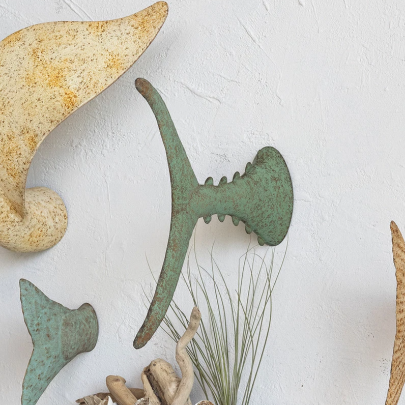 Metal Tuna Tail Wall Art 18-in – Mellow Monkey