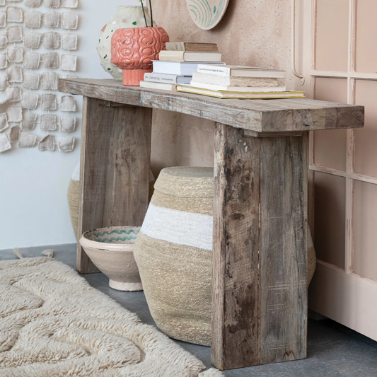 Reclaimed Wood Console Table - 72-in - Mellow Monkey
