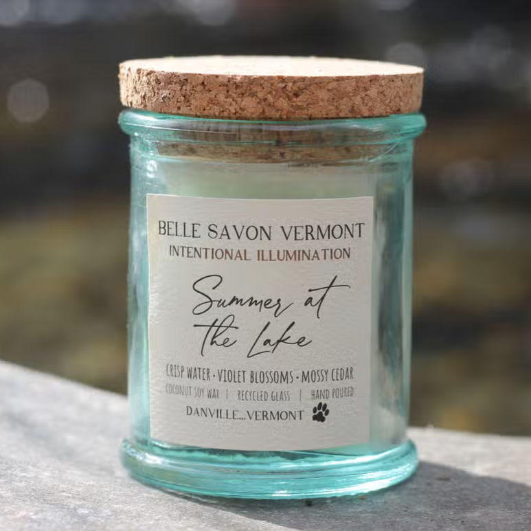 Summer at the Lake - Coconut Soy Wax Candle - 4-oz.