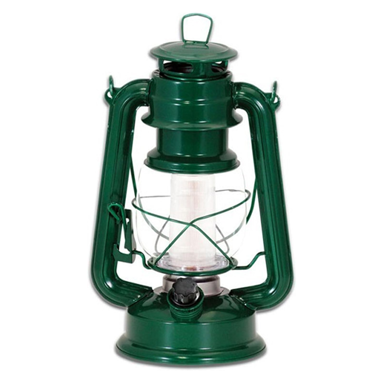 Northpoint 12 LED Lantern Vintage Style Dark Green
