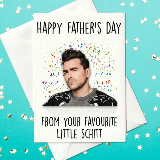 Happy Father's Day From Your Favorite Little Schitt - Father's Day Card - Mellow Monkey