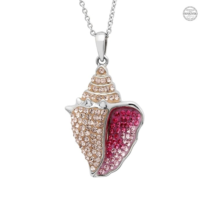 Shell offers Necklace with Crystal