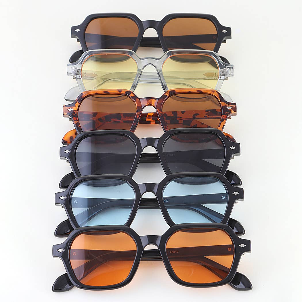 Modern Diamond Block Sunglasses – Mellow Monkey