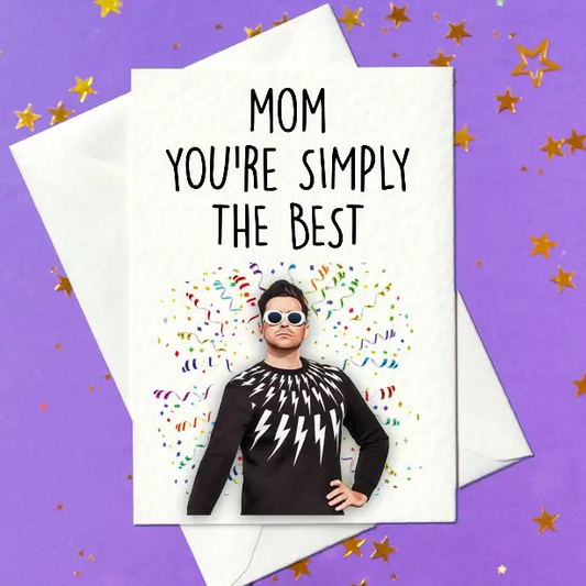 Mom You're Simply The Best - Mother's Day Card - Mellow Monkey