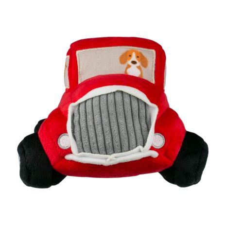 2-in-1 Snow-to-Go Truck Squeaker Pet Dog Toy - Mellow Monkey