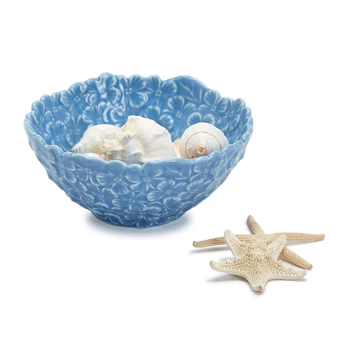 Blue Hydrangea - Porcelain Tidbit Bowl – Mellow Monkey