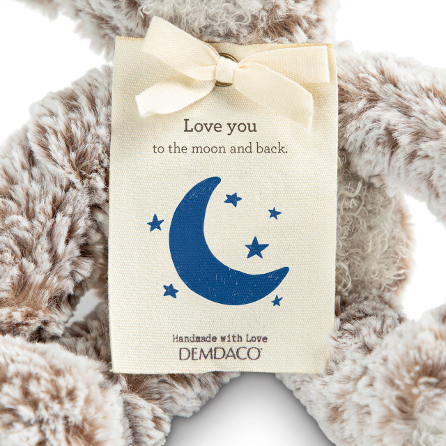 To the Moon and Back Mini Giving Bear - 8-1/2-in - Mellow Monkey