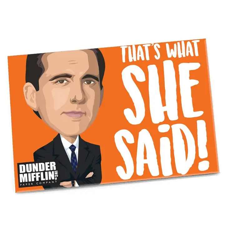 Dunder Mifflin Paper Company - The Office Magnet - 2-1/2-in. x 3-1/2-i –  Mellow Monkey