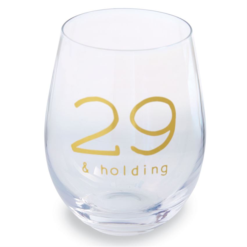 Because Zoom Meetings Stemless Wine Glass Remote Worker Gift