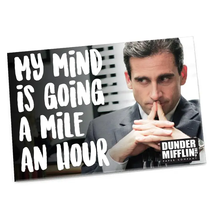 Dunder Mifflin Paper Company - The Office Magnet - 2-1/2-in. x 3-1/2-i –  Mellow Monkey