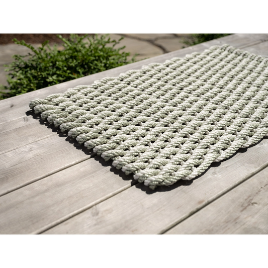 The Rope Co. - Oyster+Sage Doormat - Mellow Monkey
