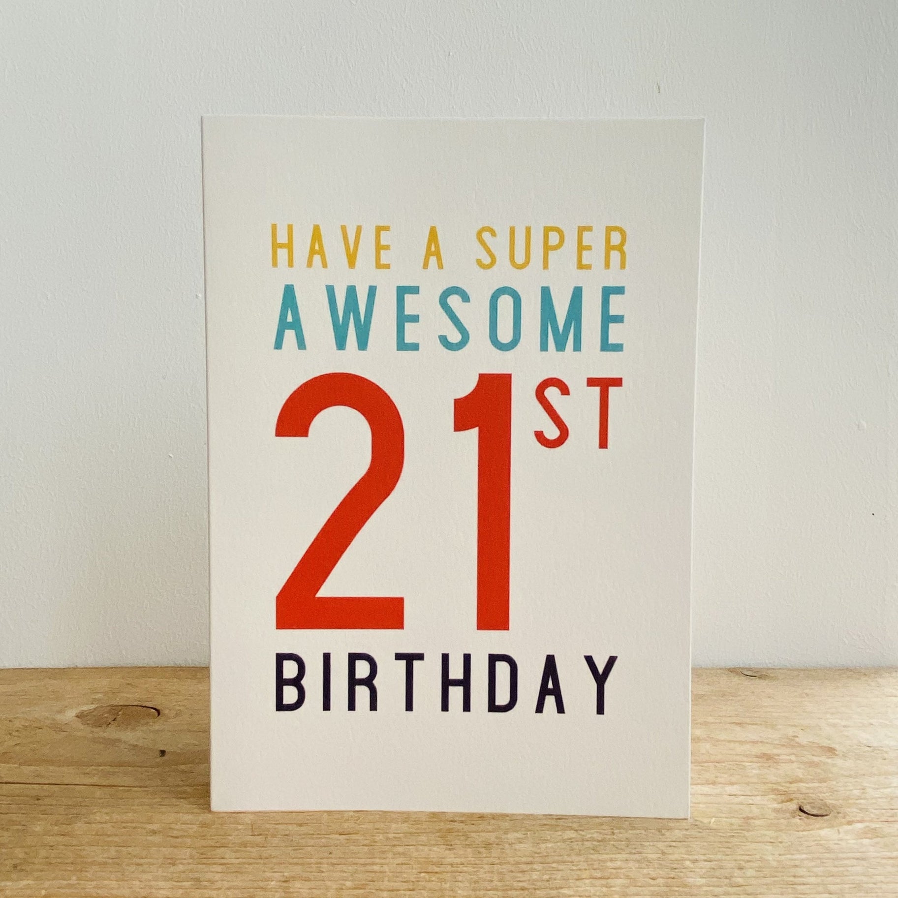 21st birthday cards