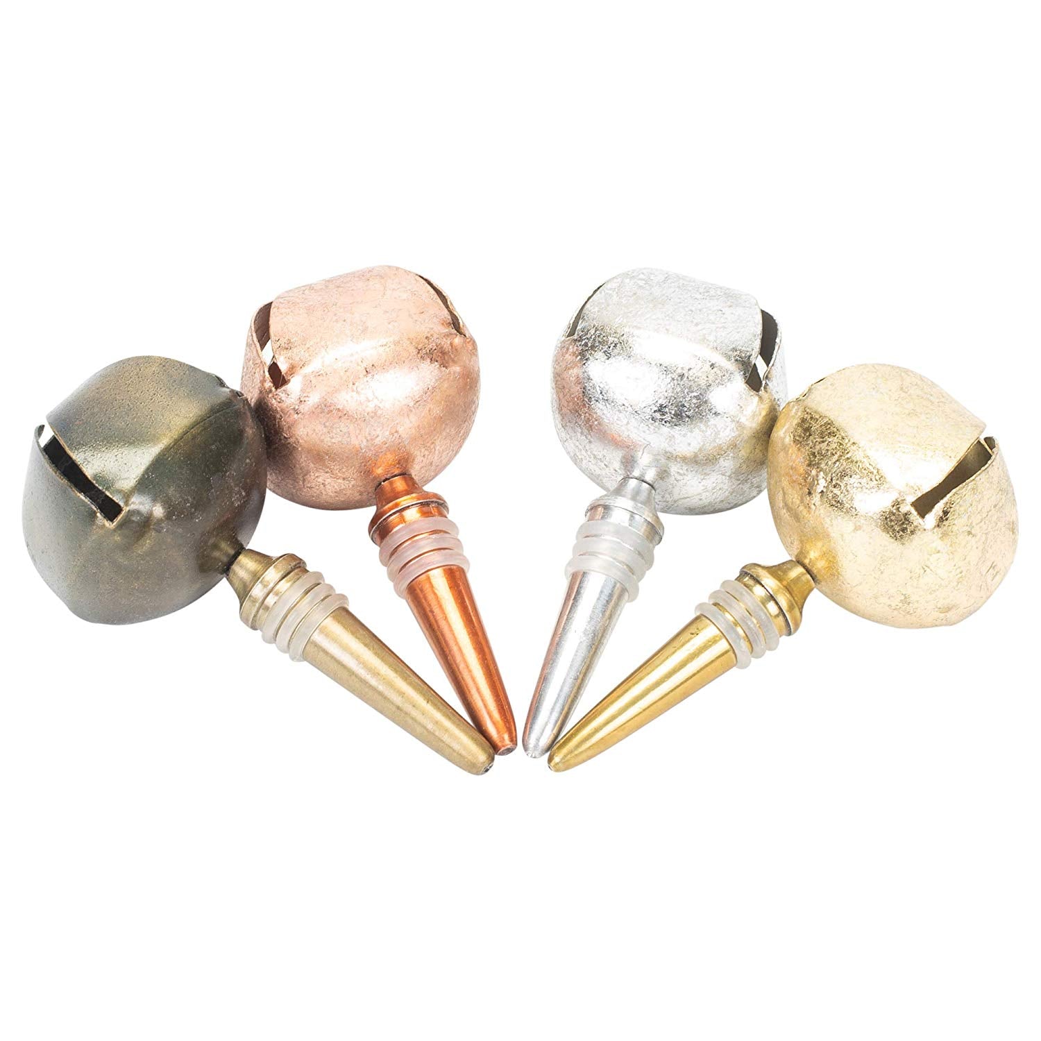 Jingle Bell Wine Bottle Stopper Mellow Monkey