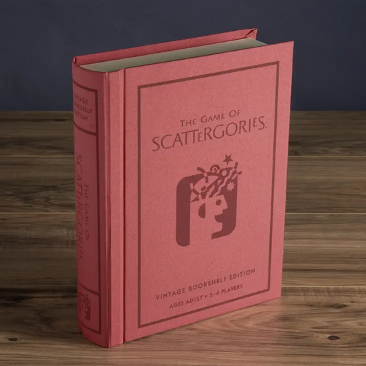 Scattergories - Board Game - Vintage Bookshelf Edition - Mellow Monkey