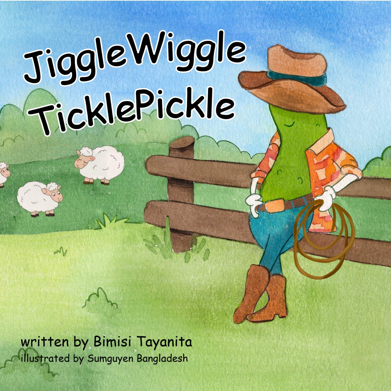 Jiggle Wiggle Tickle Pickle - Reach Around Books - Hardcover