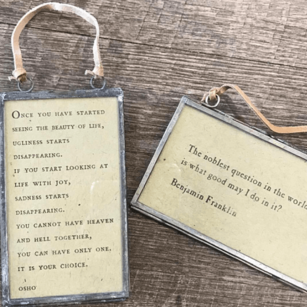 Zinc Glass Frame Sugarboo AC177 AC178 – Mellow Monkey