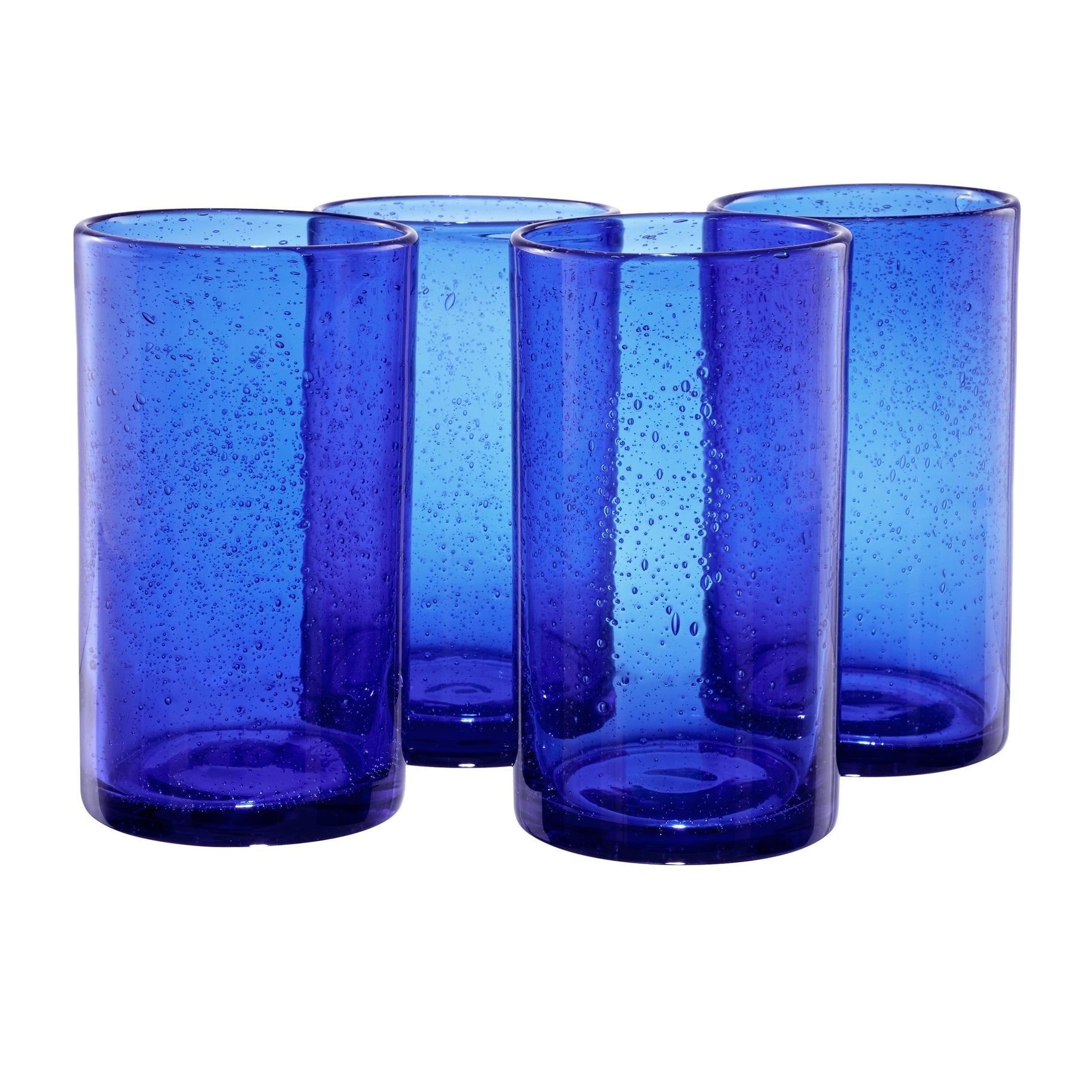 Large Cobalt Blue Drink Glass