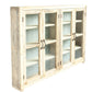 Reclaimed Wood Cabinet - Four Doors with Interior Shelves - 55-in - Mellow Monkey