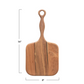 Acacia Wood Cheese/Cutting Board with Handle - 16-in. x 8-in. - Mellow Monkey